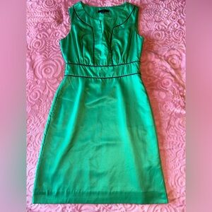 Banana Republic Vibrant Green Midi Dress